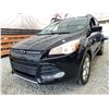 Image 2 : PARKSVILLE - 2014 FORD ESCAPE BLACK 74519 KMS - D74310-3A