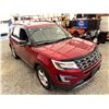 Image 10 : PARKSVILLE - 2017 FORD EXPLORER RED 256129 KMS - A72010-2