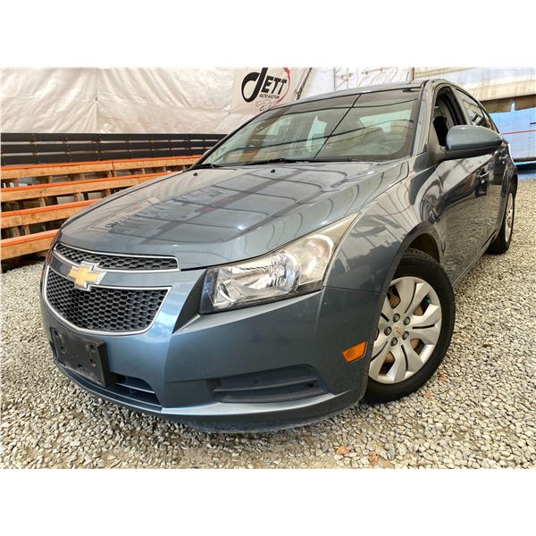 PARKSVILLE - 2012 CHEVROLET CRUZE BLUE 115996 KMS - 305133-2