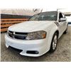 Image 2 : PARKSVILLE - 2011 DODGE AVENGER WHITE 132923 KMS - 526024-3