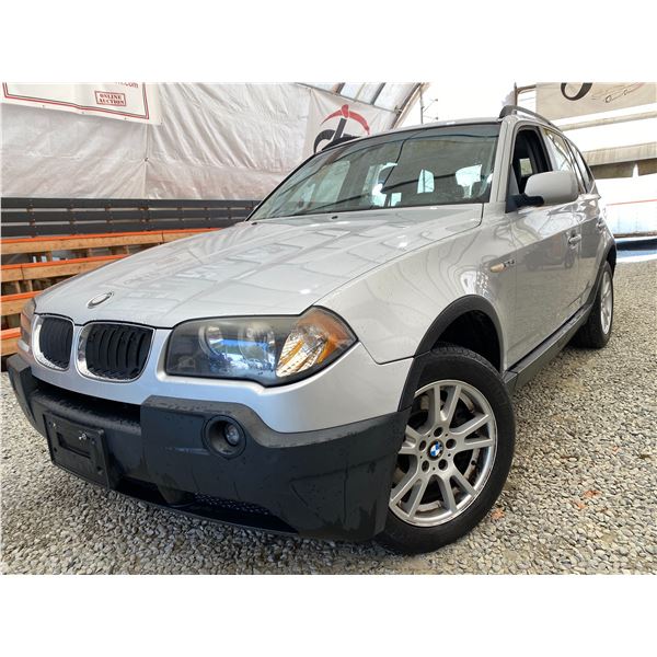 PARKSVILLE - 2006 BMW X3 SILVER 213361 KMS - C53489-2