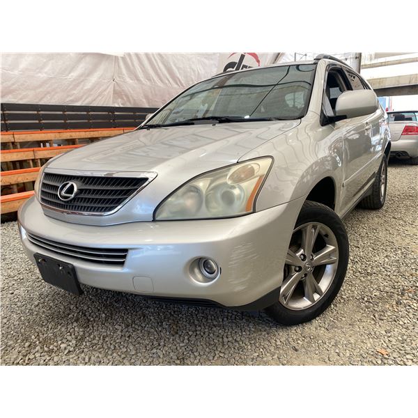 "NO RESERVE" PARKSVILLE - 2006 LEXUS RX GREY 137373 MILES - 019392-3A