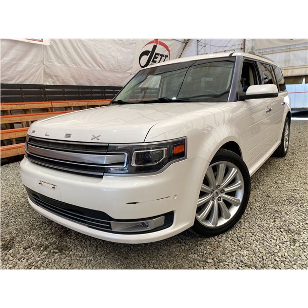 PARKSVILLE - 2014 FORD FLEX WHITE 177214 KMS - D01986-2
