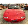 Image 6 : "NO RESERVE" PARKSVILLE - 1990 MAZDA MIATA RED 300654 KMS - 105614-3A