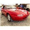 Image 8 : "NO RESERVE" PARKSVILLE - 1990 MAZDA MIATA RED 300654 KMS - 105614-3A