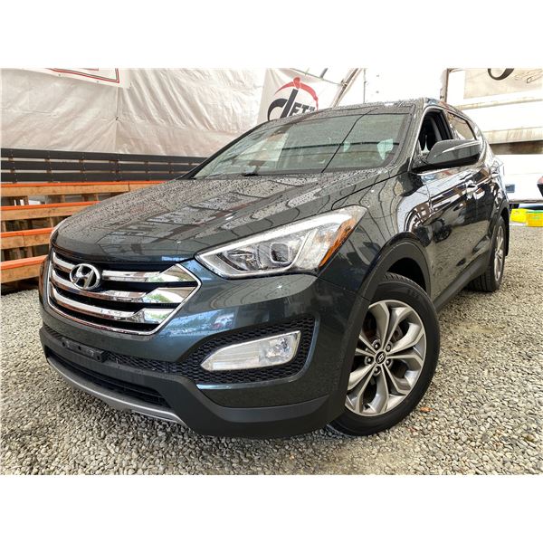 PARKSVILLE - 2013 HYUNDAI SANTA FE SPORT GREEN 145558 KMS - 086060-3