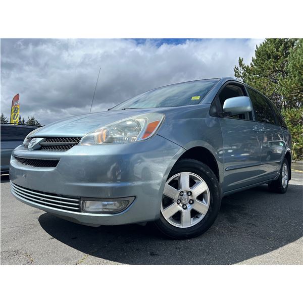 "REMOTE SALE" - 2005 TOYOTA SIENNA BLUE 232887 KMS - 313289-3