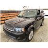Image 3 : PARKSVILLE - 2012 LAND ROVER RANGE ROVER SPORT BLACK 225978 KMS - 742951-3