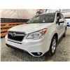 Image 2 : PARKSVILLE - 2015 SUBARU FORESTER WHITE 204244 KMS - 838044-1