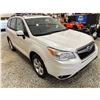 Image 9 : PARKSVILLE - 2015 SUBARU FORESTER WHITE 204244 KMS - 838044-1