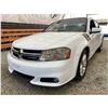Image 2 : PARKSVILLE - 2011 DODGE AVENGER WHITE 132923 KMS - 526024-3