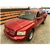 Image 4 : PARKSVILLE - 2008 DODGE DAKOTA RED 289606 KMS - 524739-2