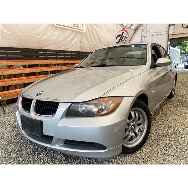 PARKSVILLE - 2007 BMW 325I SILVER 201935 KMS - C96438-2