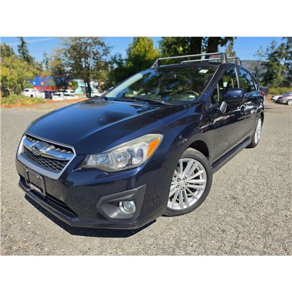 DUNCAN - 2014 SUBARU IMPREZA BLUE 201823 KMS - 257303-1