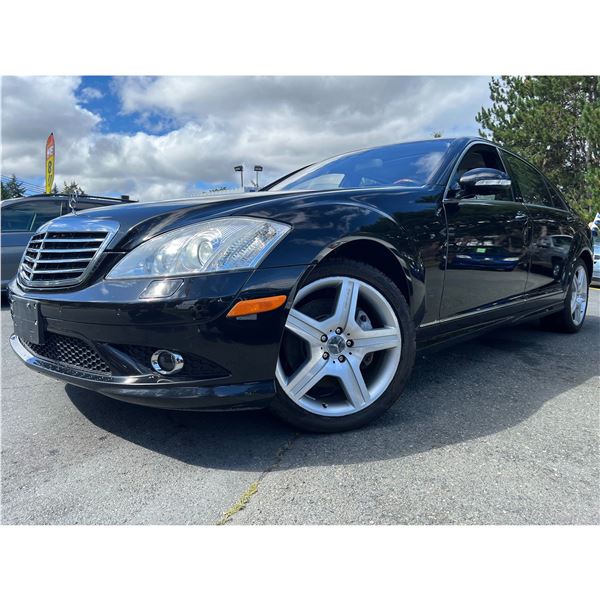 "REMOTE SALE" - 2007 MERCEDES-BENZ S-CLASS BLACK 179042 KMS - 104033-3