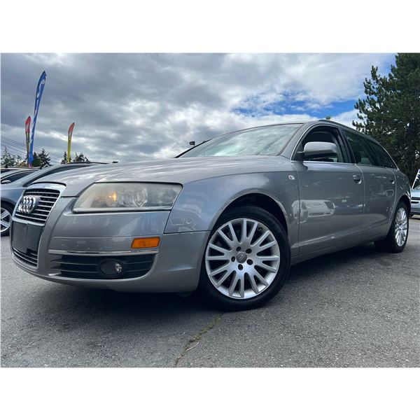 "REMOTE SALE" - 2006 AUDI A6 GREY 141655 KMS - 028450-3