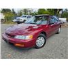 Image 1 : DUNCAN - 1995 HONDA ACCORD RED 197003 KMS - 801120-1