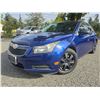 Image 1 : DUNCAN - 2013 CHEVROLET CRUZE BLUE  KMS - 201175-1