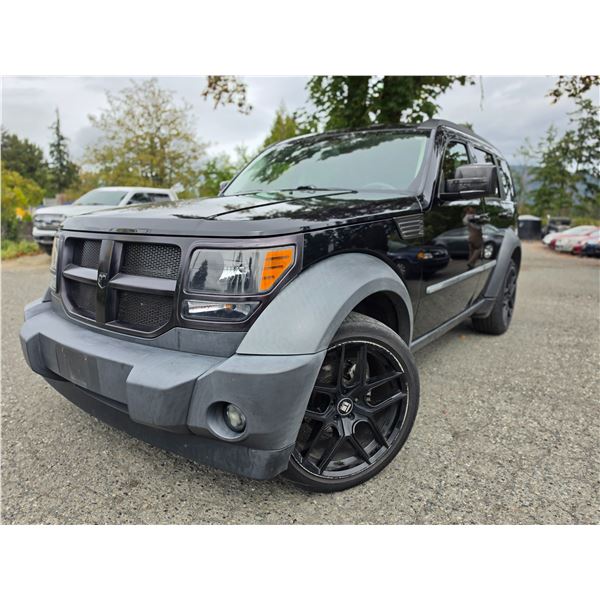 DUNCAN - 2007 DODGE NITRO BLACK 256862 KMS - 674707-1