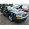 Image 5 : DUNCAN - 2002 SUBARU LEGACY GREEN 318362 KMS - 307120-1