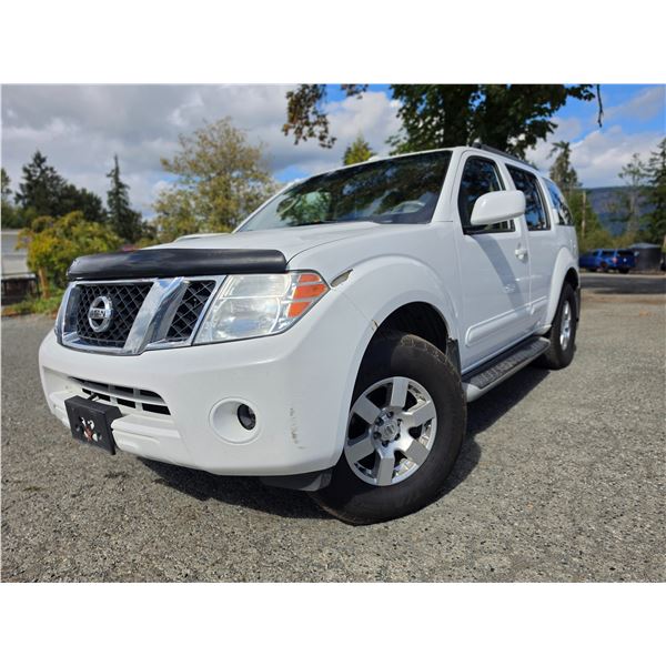 DUNCAN - 2012 NISSAN PATHFINDER WHITE 279170 KMS - 636300-3