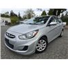 Image 1 : DUNCAN - 2012 HYUNDAI ACCENT SILVER 197795 KMS - 014345-3