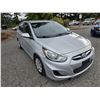 Image 6 : DUNCAN - 2012 HYUNDAI ACCENT SILVER 197795 KMS - 014345-3