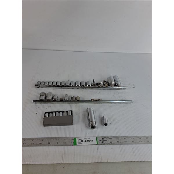 Assortment Of Socket Sets ( as is)