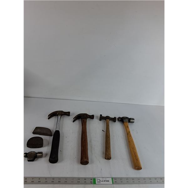 (4) Hammers, Misc ( as is)