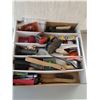 Image 2 : Tape Measure, Flashlight, Wire, Bristle Brush, Utility Knife, Misc ( as is, cannot ship)