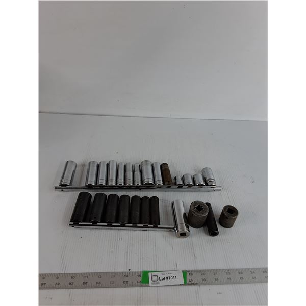 Assorted Socket Sets ( as is)