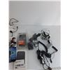 Image 3 : Various Adapter, Cords, Chargers, Magnetic Lock, Bluetooth Headset, Misc ( all as is)
