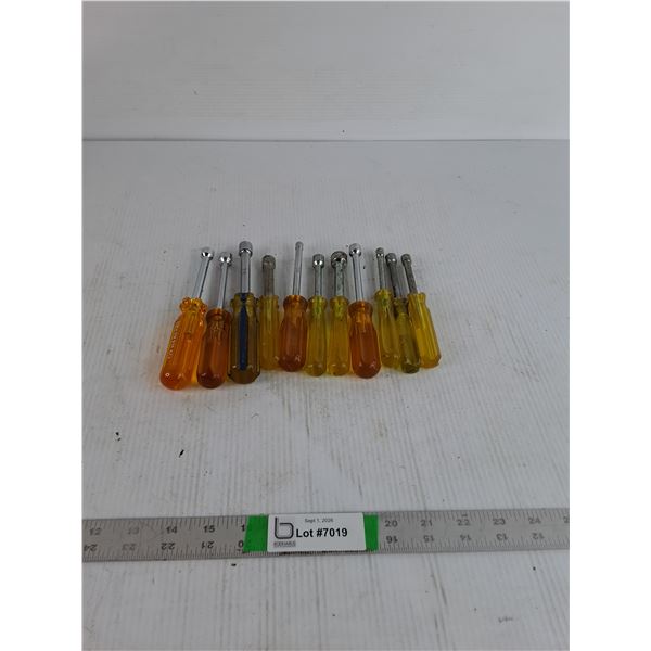 Assortment Of Nut Driver & Socket Spinner ( as is)