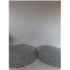 Image 2 : Metallic Gold & Black Vinyl Decorative Piece 24" ( as is,cannot ship)