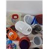 Image 8 : Water Bottles, Plastic Containers, Toastmaster Toaster, Measuring Pitchers, Bowls, Misc