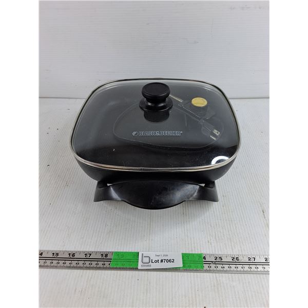 Black & Decker Electric Pan - As Is