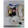 Image 2 : Assorted Extension Cords, Power Cords, Ethernet Cable
