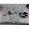 Image 1 : Glass Bowls, Tea Pot, Serving Platter, Divided Dish, Gravy Boat, Misc