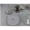 Image 2 : Glass Bowls, Tea Pot, Serving Platter, Divided Dish, Gravy Boat, Misc