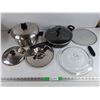 Image 1 : Stock Pot, Frying Pan & Lids