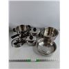 Image 1 : Stock Pots & Steamer Pot w/Lids