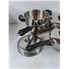 Image 2 : Stock Pots & Steamer Pot w/Lids
