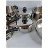 Image 3 : Stock Pots & Steamer Pot w/Lids