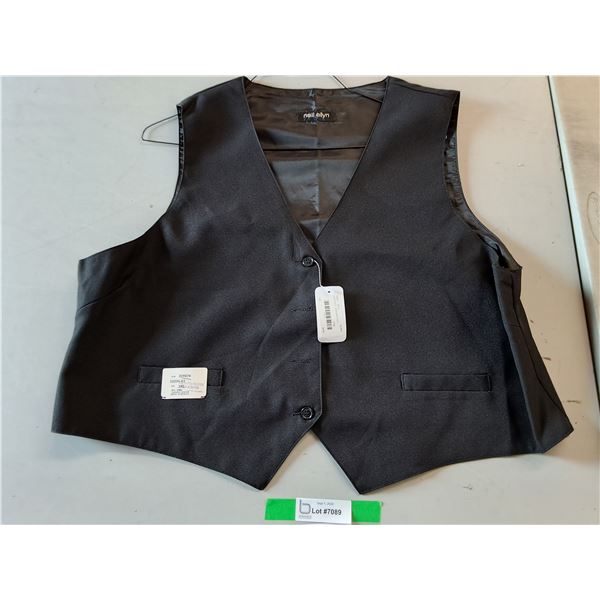 *Neil Allyn Hospitality Uniform Vest - Size 3XL