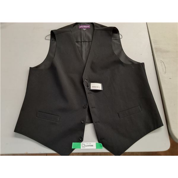 *Mark of Distinction Traditional Men Poplin Vest - Size XL, New