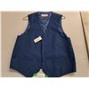 Image 1 : *Derks & FiveStar Uniforms French Blue Vest - Size 44, New