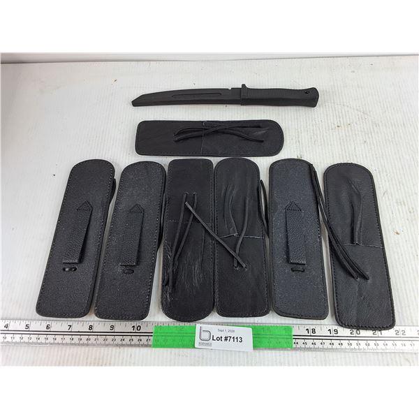 Knife Sheaths & Rubber Training Knife