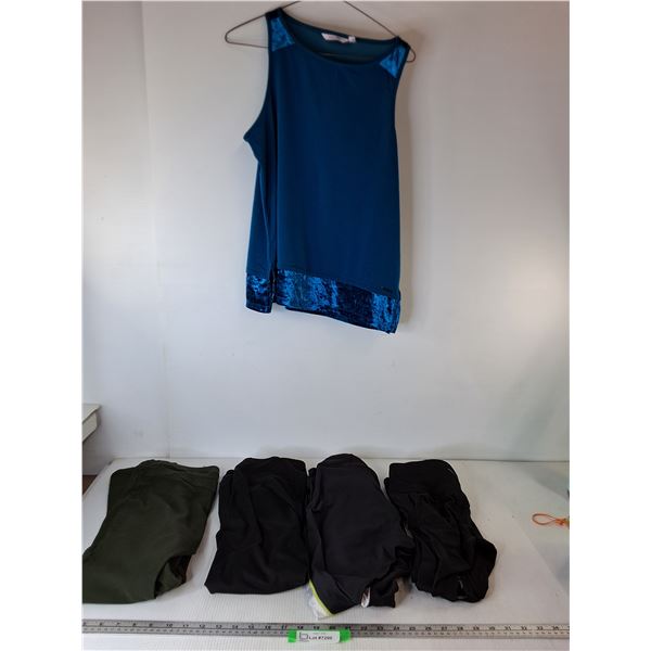 Womens Leggings Size M (4), Womens Tank Top Size M