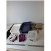 Image 1 : (4) Paper Trays, KitchenAid Bowl Set, Angel Trinket Box, Misc.