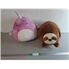 Image 1 : (2) Animal Plushies/Pillows